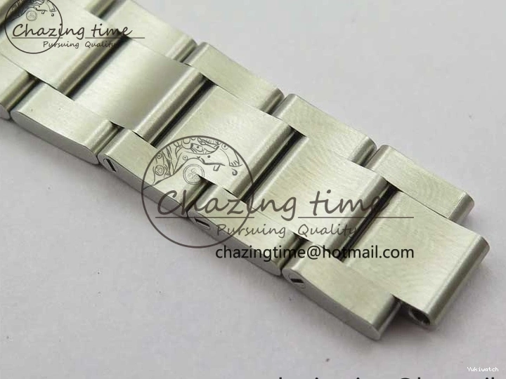 Blue 36mm Perpetual Dial Edition BP Best Bracelet 126000 Dark Oyster on SS 0412